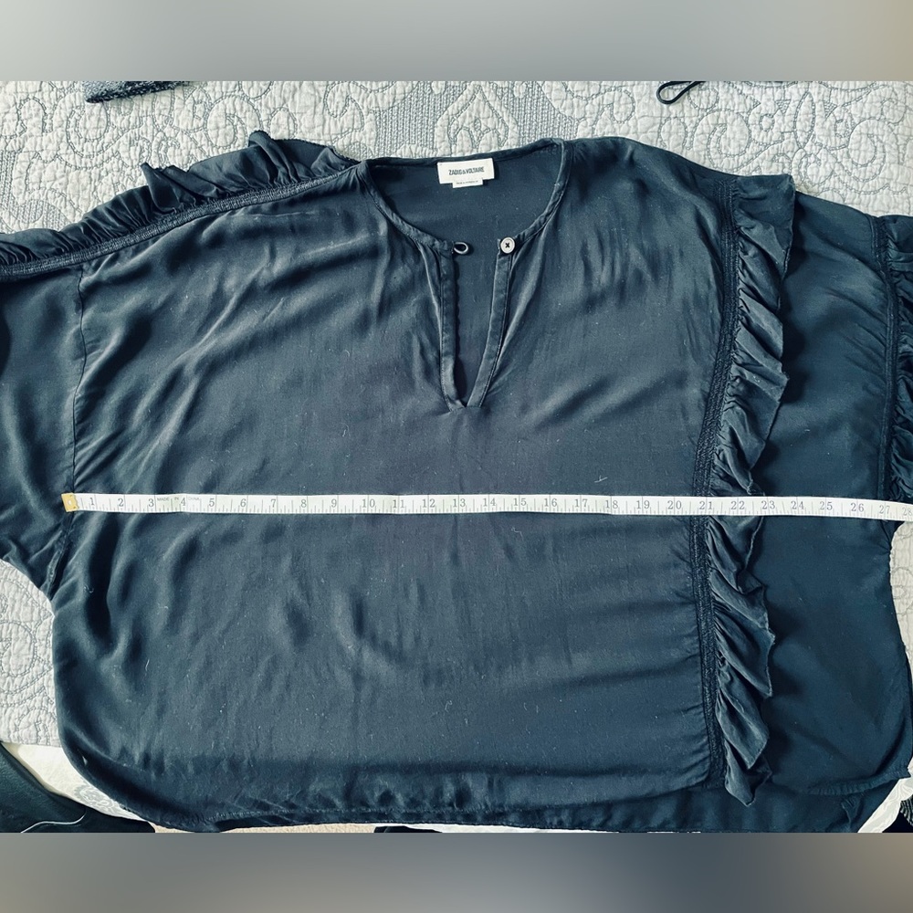 Zadig & Voltaire Ruffle Top - Picture 10 of 10